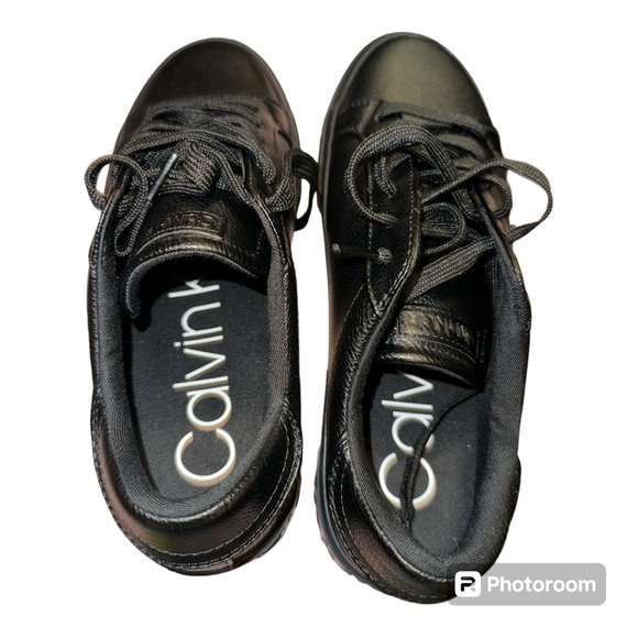 Calvin Klein black sneakers size 7 - Picture 4 of 6
